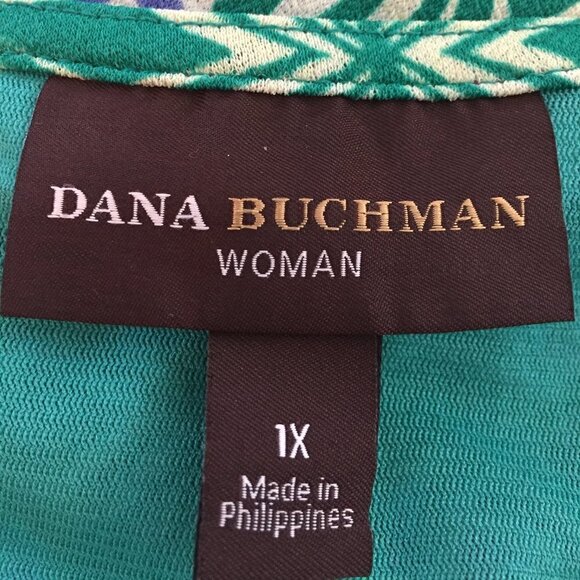 Dana Buchman Woman short sleeve size 1X - Picture 3 of 3